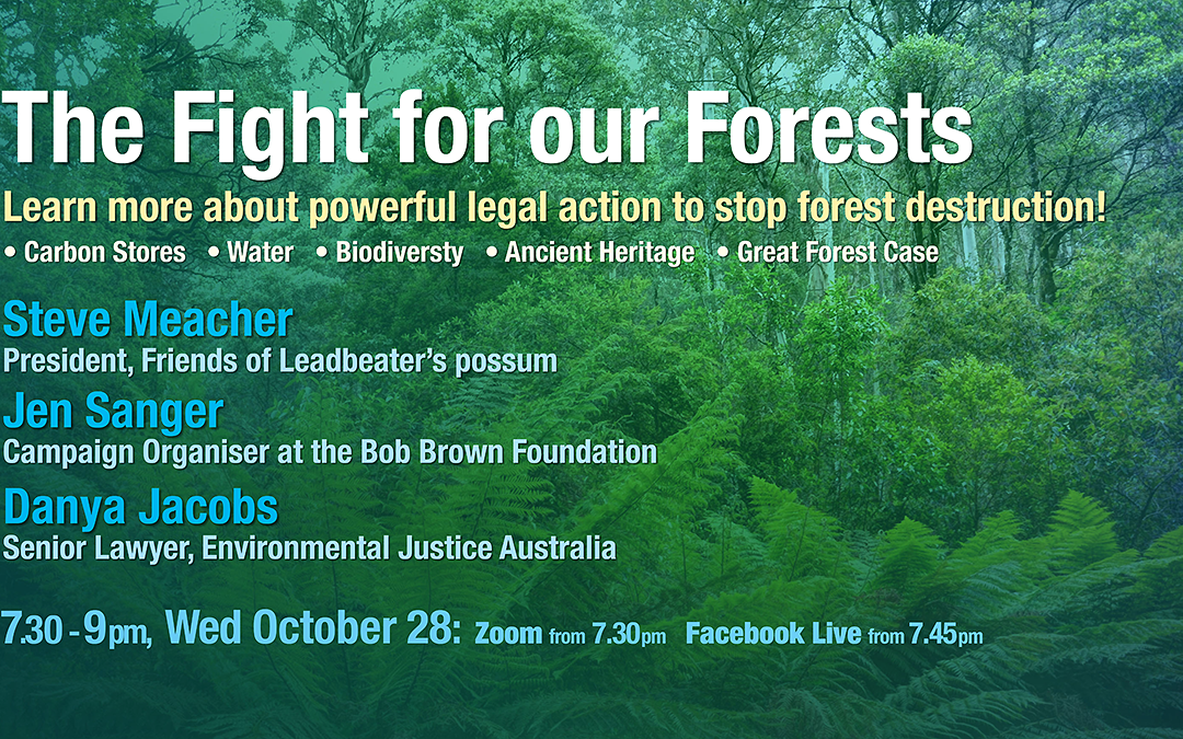 The Fight for our Forests –