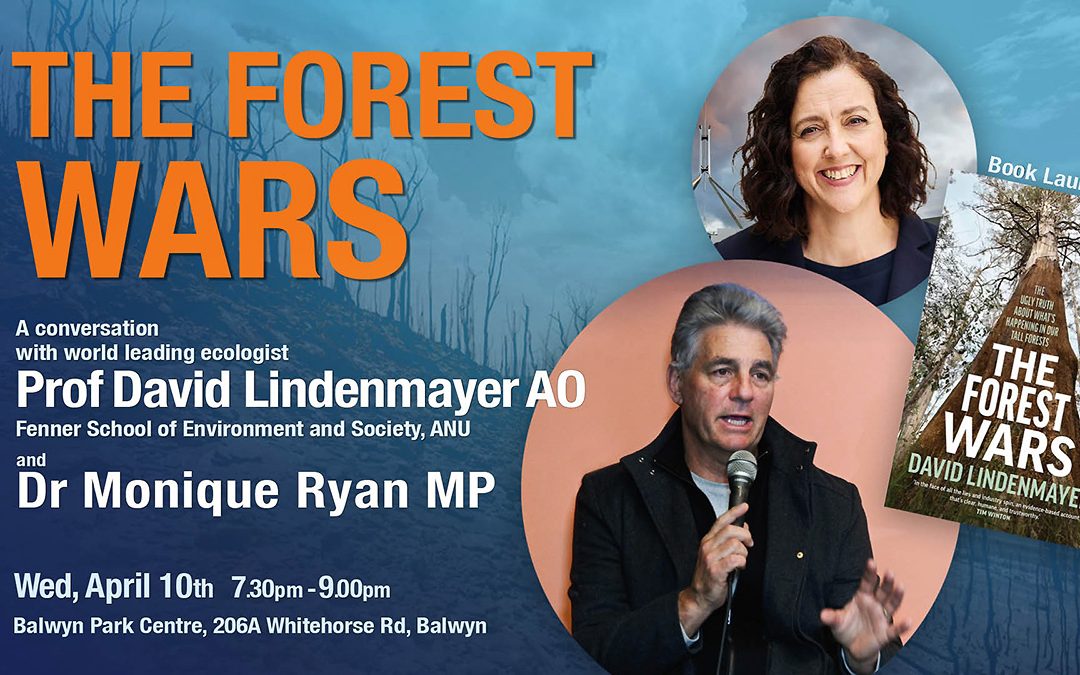 The Forest Wars – A Conversation – This event has now reached its in-person attendance limit. Please join on Lighter Footprints Facebook Live