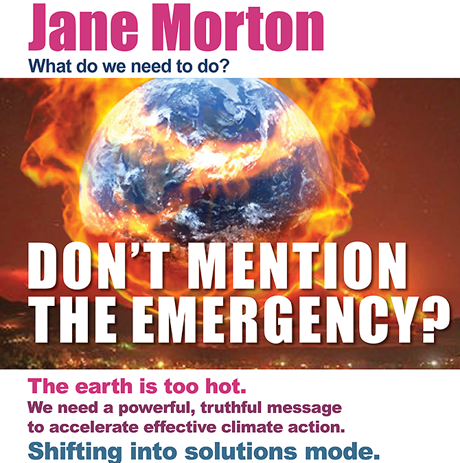 Don’t Mention the Emergency? – Jane Morton