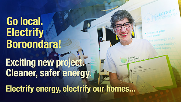 Electrify Boroondara Working Group information page