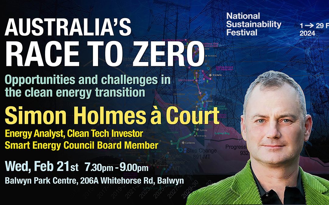 Australia’s Race to Zero with Simon Holmes à Court