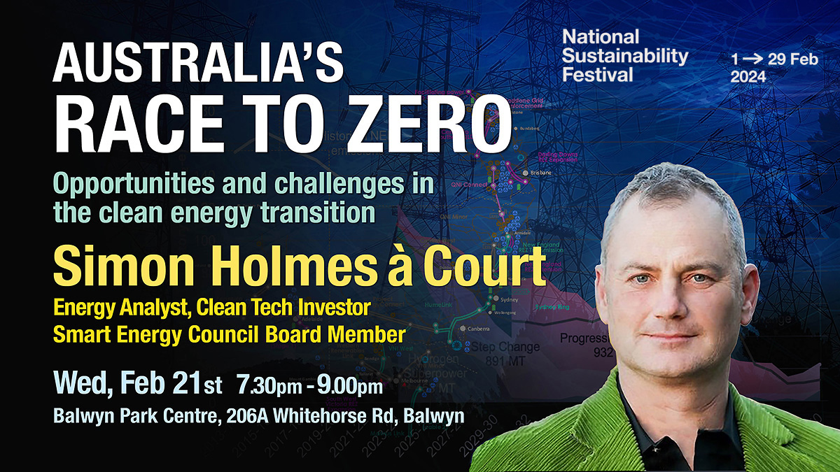 Feb 21 Simon Holmes a Court 2024 National Sustainability Festival