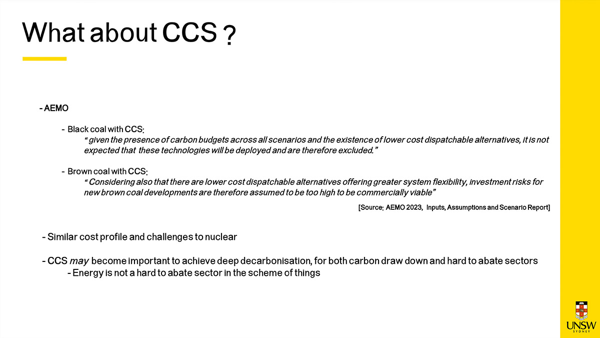 Globally CCS has been a failure and not lived up to expectationss - CCUS where the CO2 is redeployed to increase oil production only increases emissions