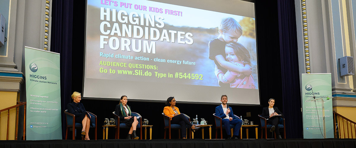 Higgins Candidates Forum at the Malvern Town Hall May 5th