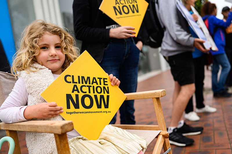Vote for real climate action for our kids
