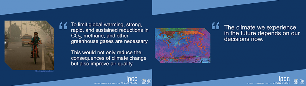 IPCC Sixth Assessment Report the climate we experience in the future depends on our decisions now
