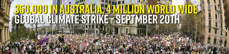 Massive Crowds in Melbourne for Climate Strike