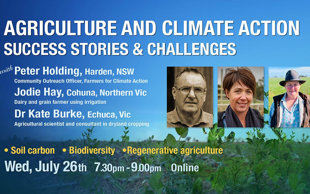 Agriculture and Climate Action : Success stories and challenges