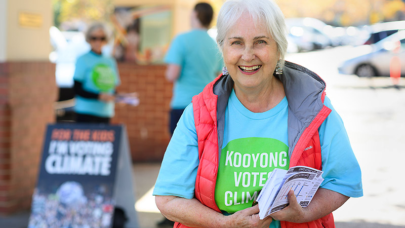 Kooyong Candidate Scorecard climate conversations accelerate the climate vote
