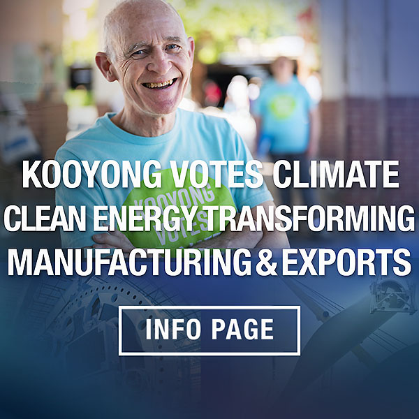 Kooyong Votes Climate information