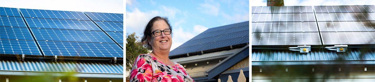 Lynn Frankes has put on solar to become part of the solution