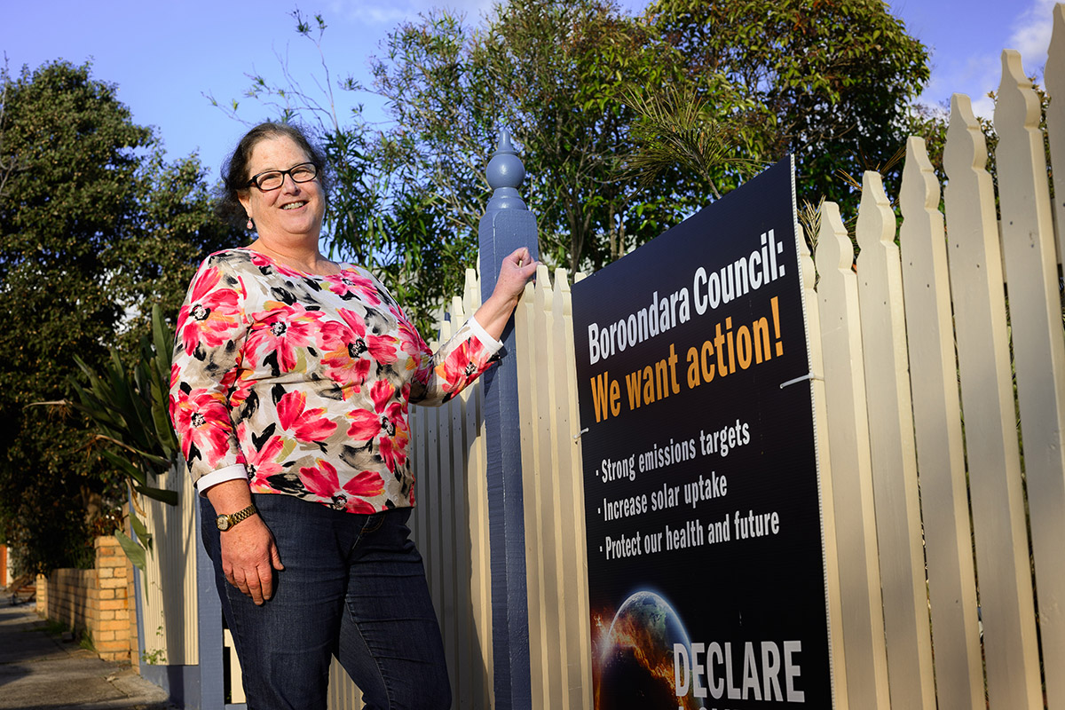 Lynn Frankes worked hard to acheive a Climate Emergency Declaration in Boroondara