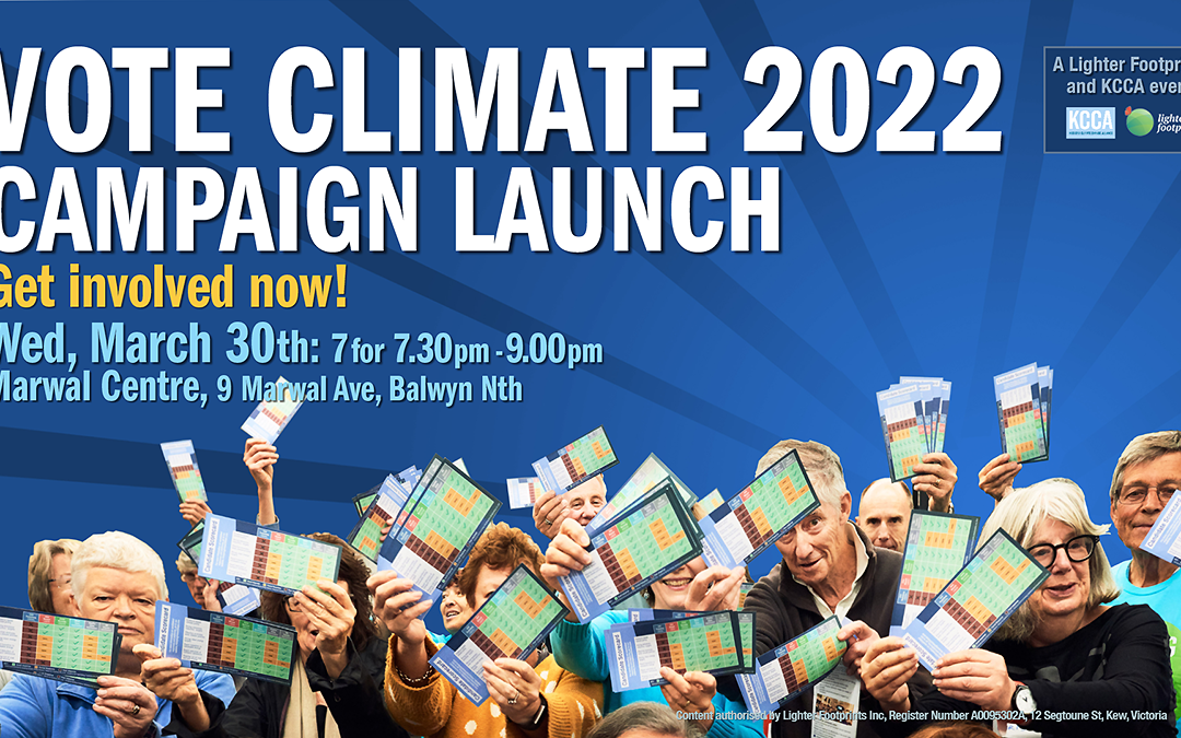 Vote Climate 2022 Campaign Launch