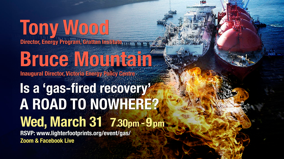March 31 Gas A Road to Nowhere event
