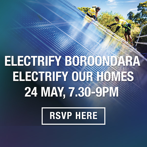 May 24 Electrify Boroondara event
