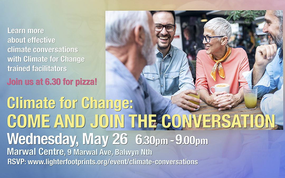 Climate For Change: Come and Join the Conversation