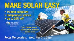 November 3 Make Solar Easy