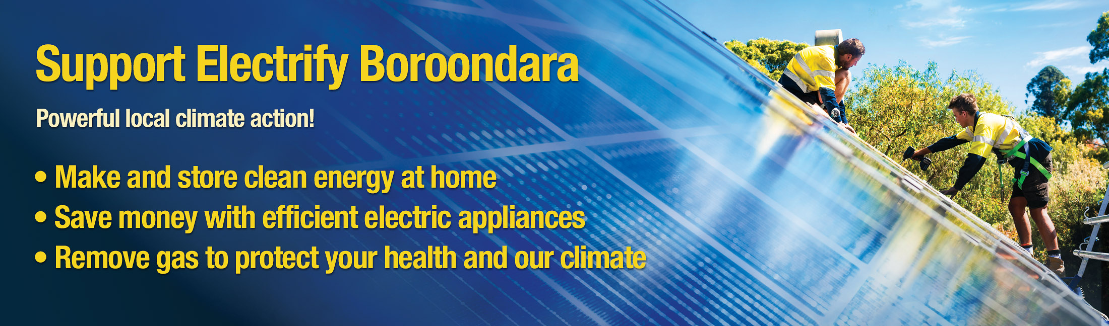 Support Electrify Boroondara initiative