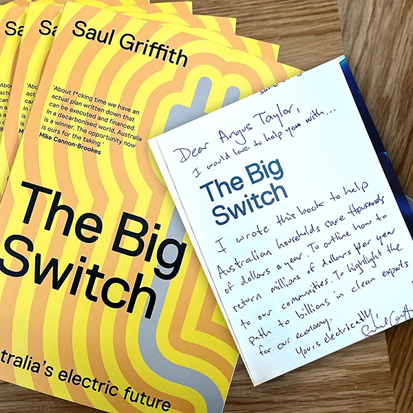 The Big Switch- Australia’s electric future